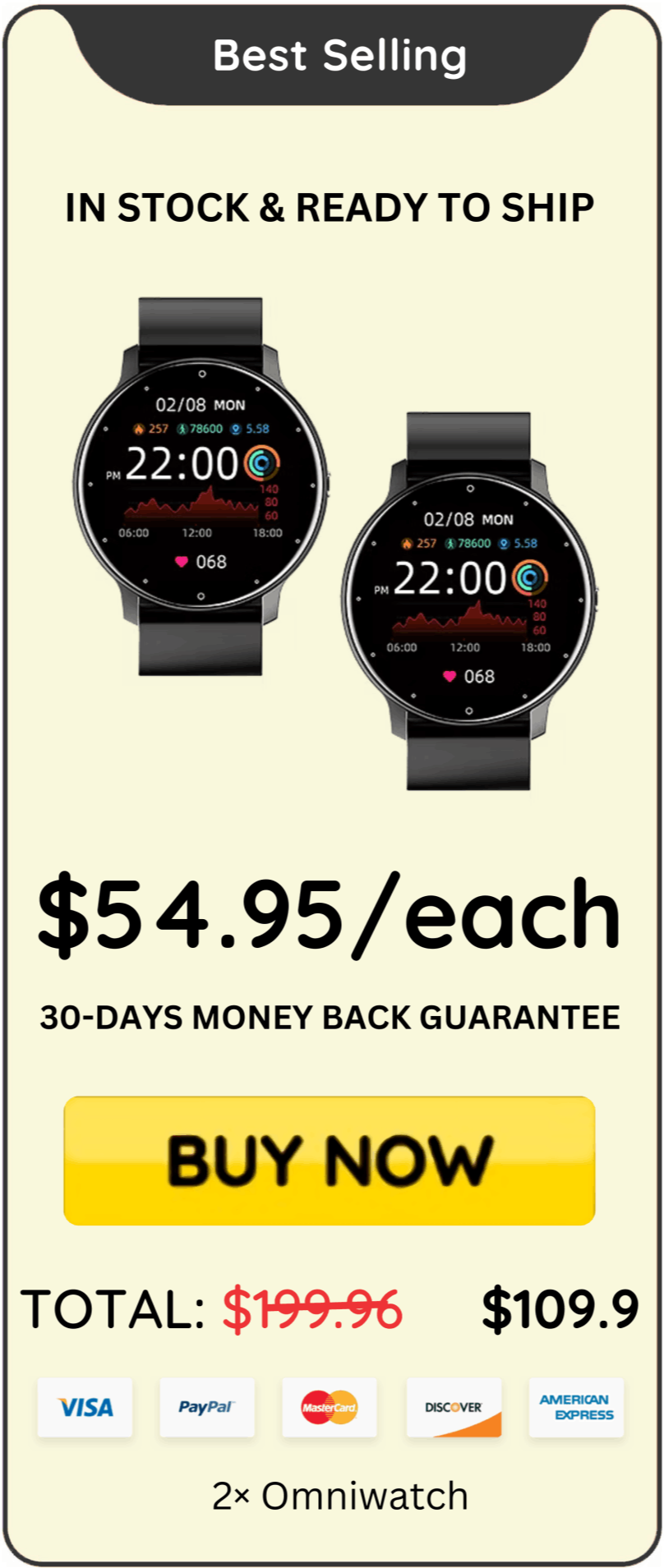 Omniwatch best offer price